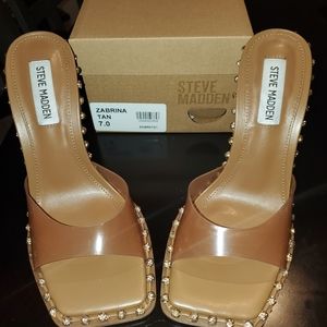 Steve Madden Zabrina Tan size 7
